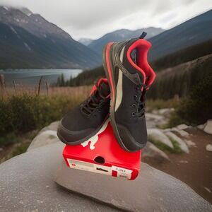 Puma Levity Shoes Mens Size 9 Black Red Low Work Sneaker ASTM 64.483.5 Comp Toe‎